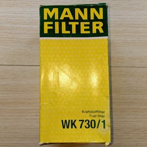 Mann Filter Fuel Filter WK 730/1 VW (Volkswagen) 1 piece